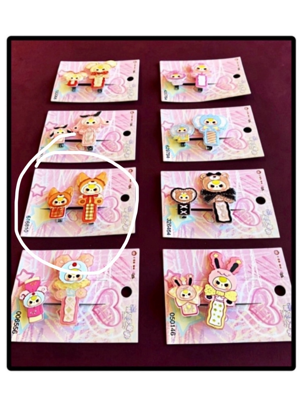 Baby Three Hair Clips - Picture 10 of 15